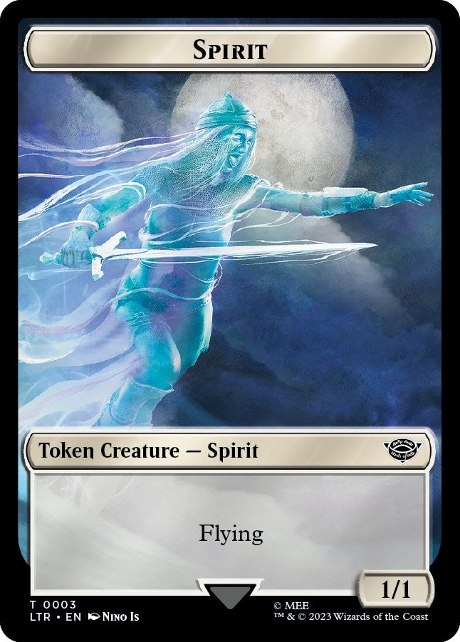 Spirit // Food (0010) Double-Sided Token (0) [LTR] - MTG Single
