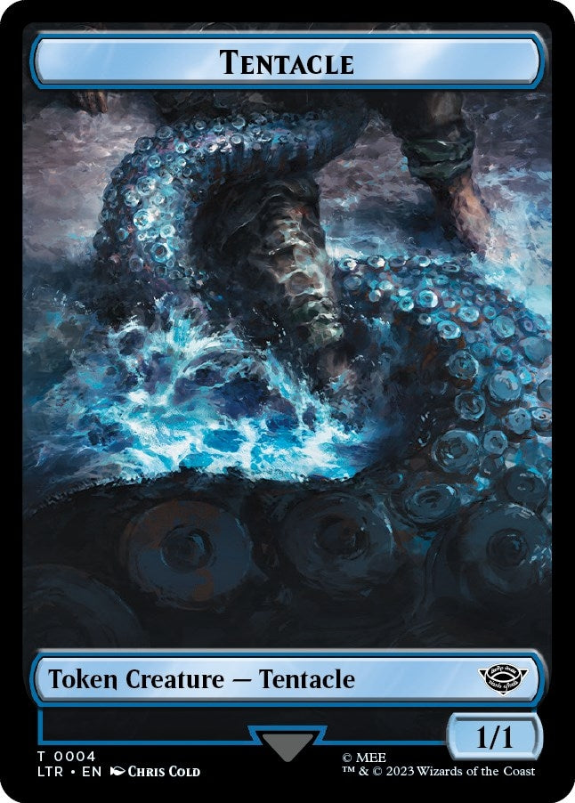 Tentacle // Food (0009) Double-Sided Token (0) [LTR] - MTG Single