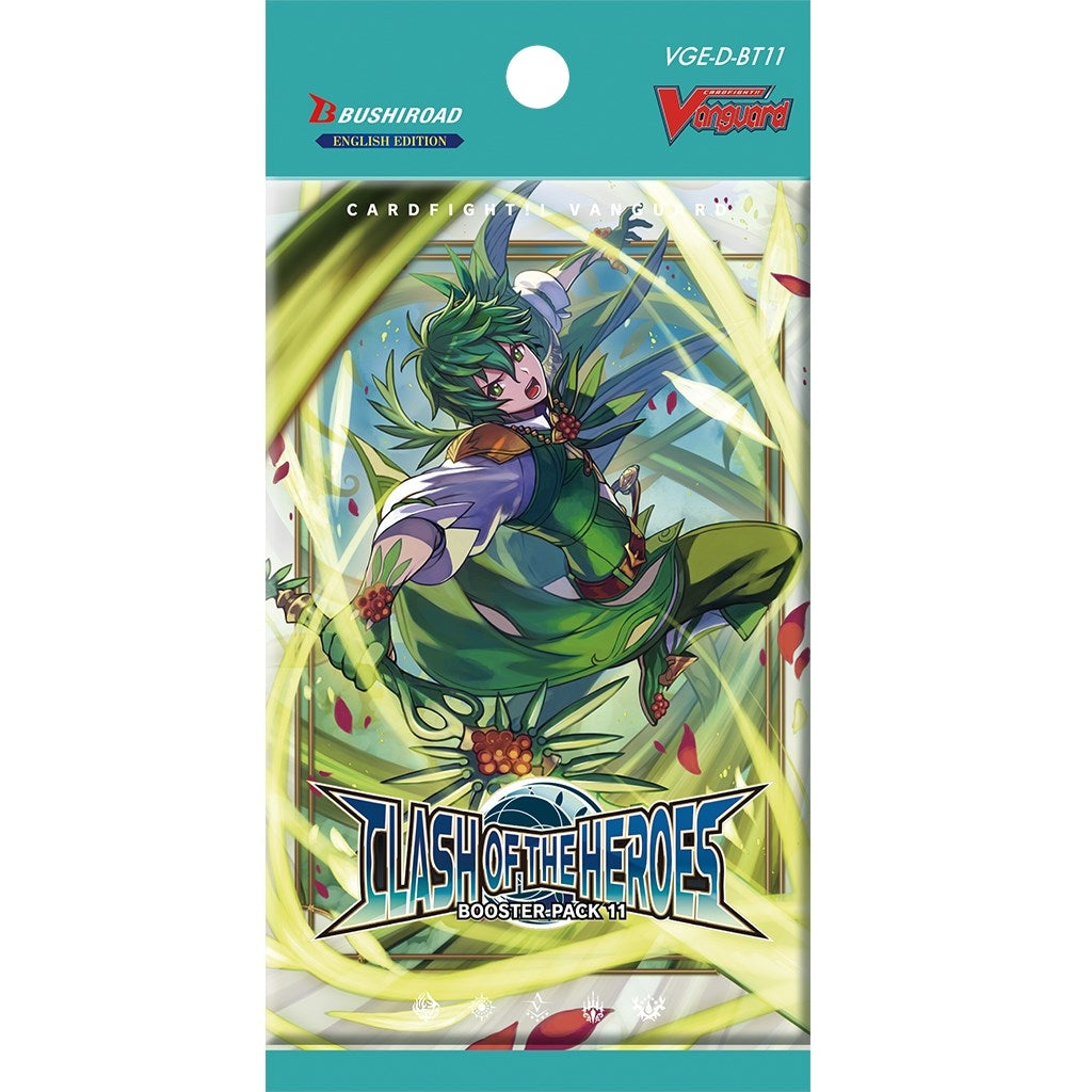 Clash of the Heroes Booster Pack [D-BT11] - Cardfight Vanguard Sealed