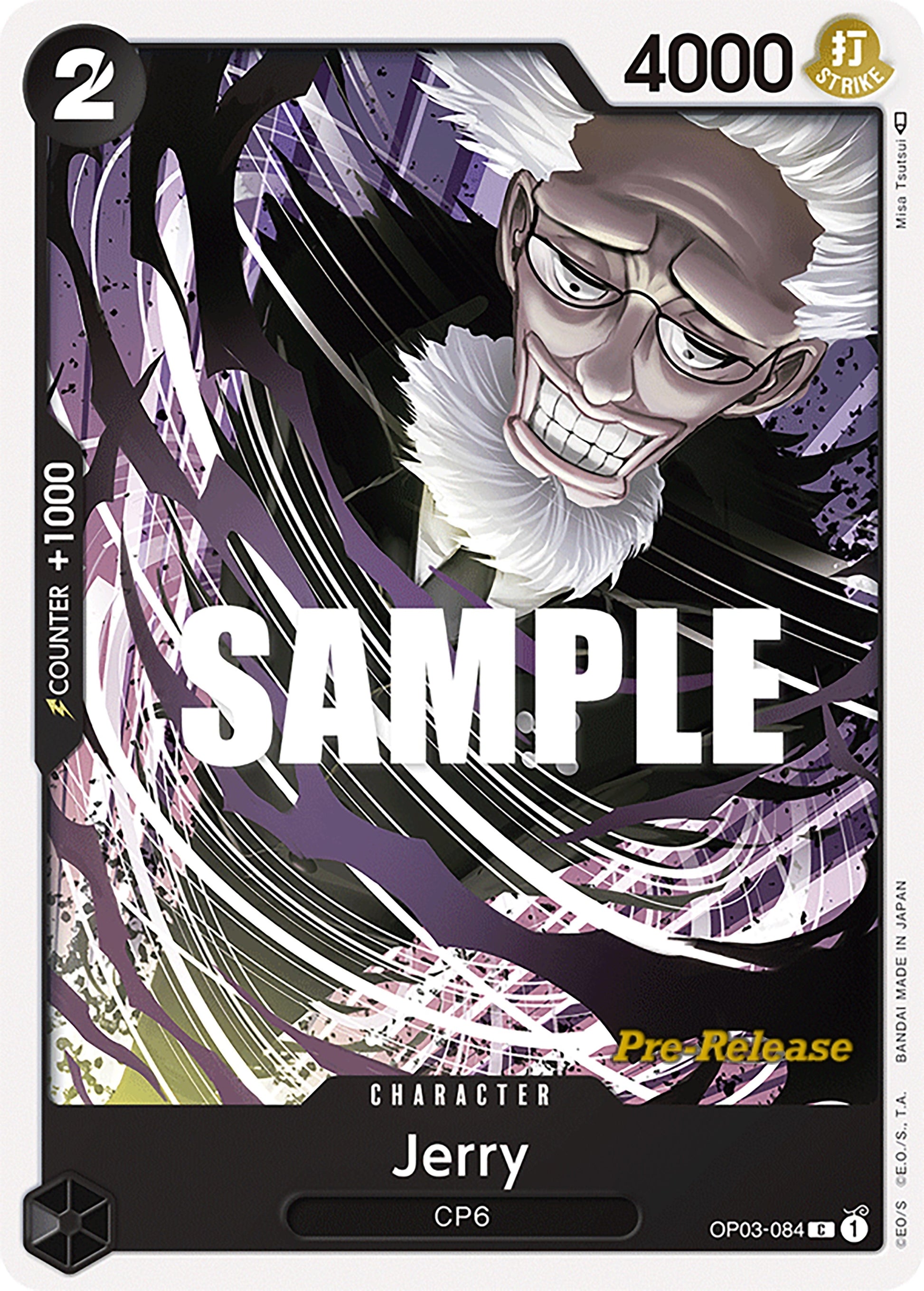 Jerry (3084) (OP03 PRE) - One Piece Card Game Single