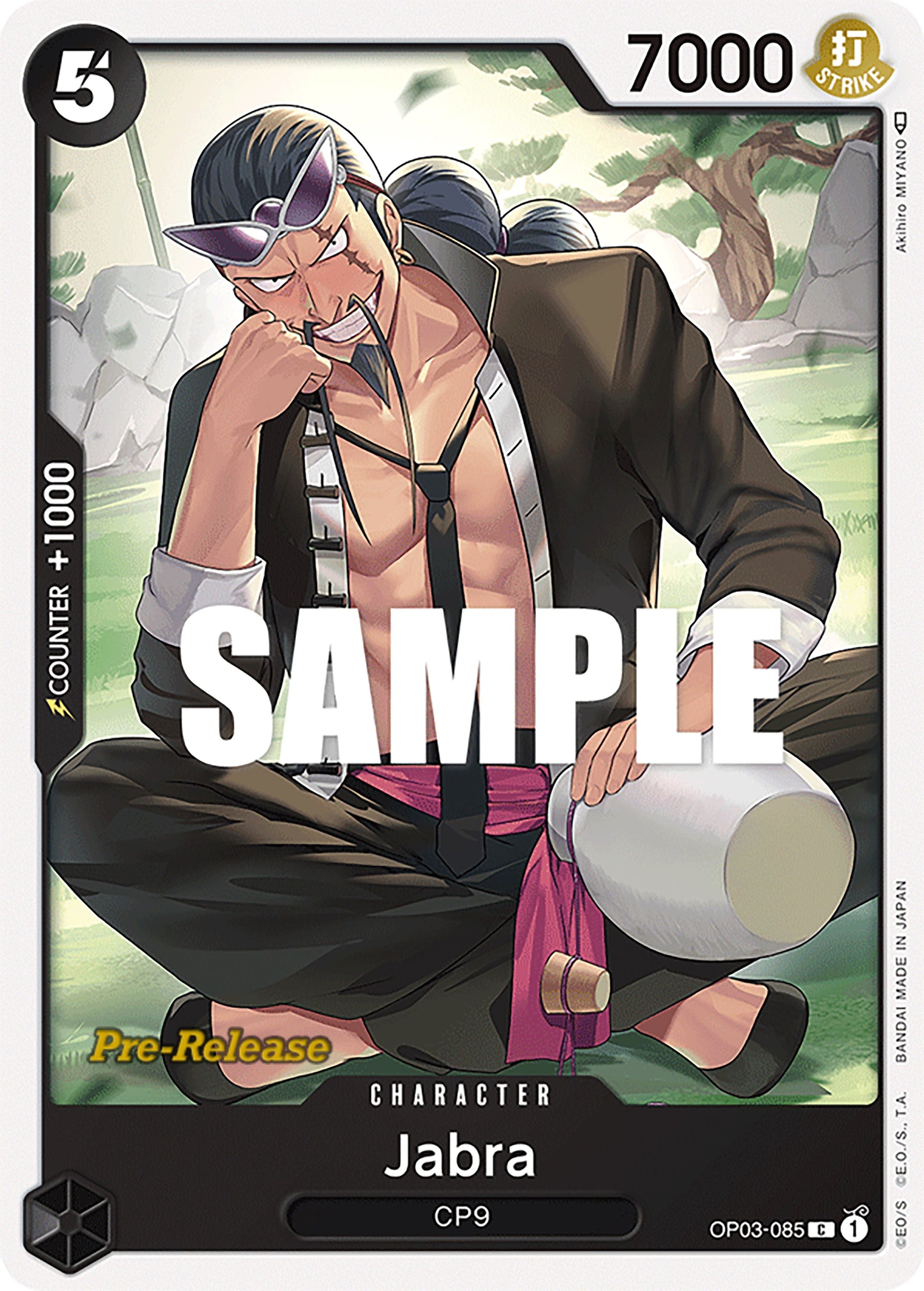 Jabra (3085) (OP03 PRE) - One Piece Card Game Single