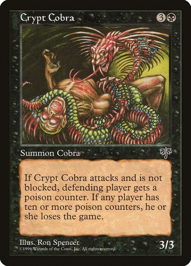Crypt Cobra [MIR] - MTG Single