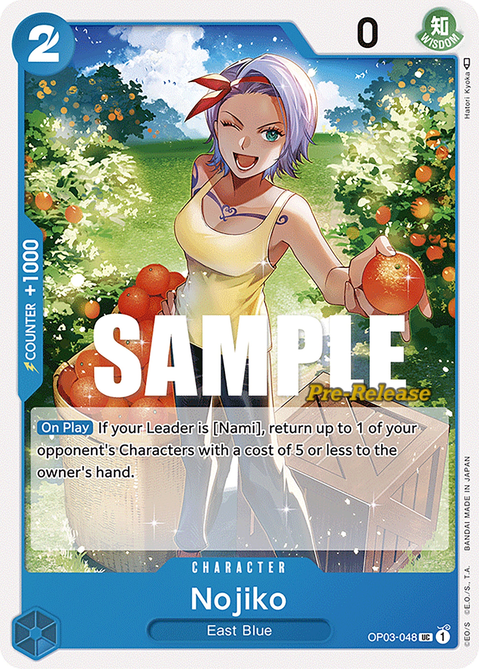 Nojiko (3048) (OP03 PRE) - One Piece Card Game Single