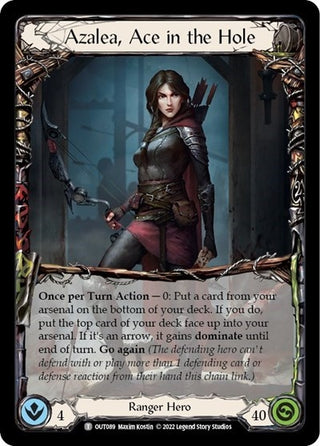 Azalea Ace in the Hole // Ponder (0) [OUT] - Flesh and Blood TCG Single