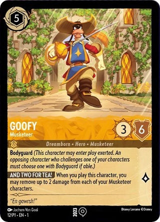 Goofy - Musketeer (12) (DLPC) - Disney Lorcana Single