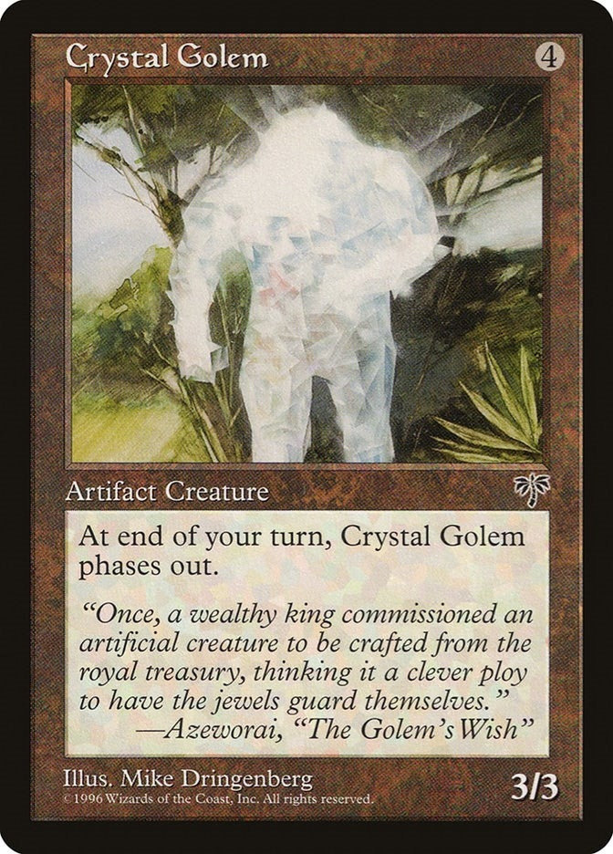 Crystal Golem [MIR] - MTG Single