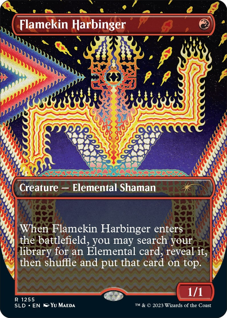 Flamekin Harbinger (1255) [SLD] - MTG Single