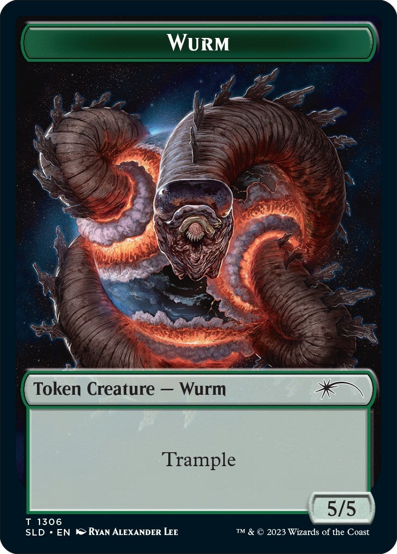 Wurm Token (0) [SLD] - MTG Single
