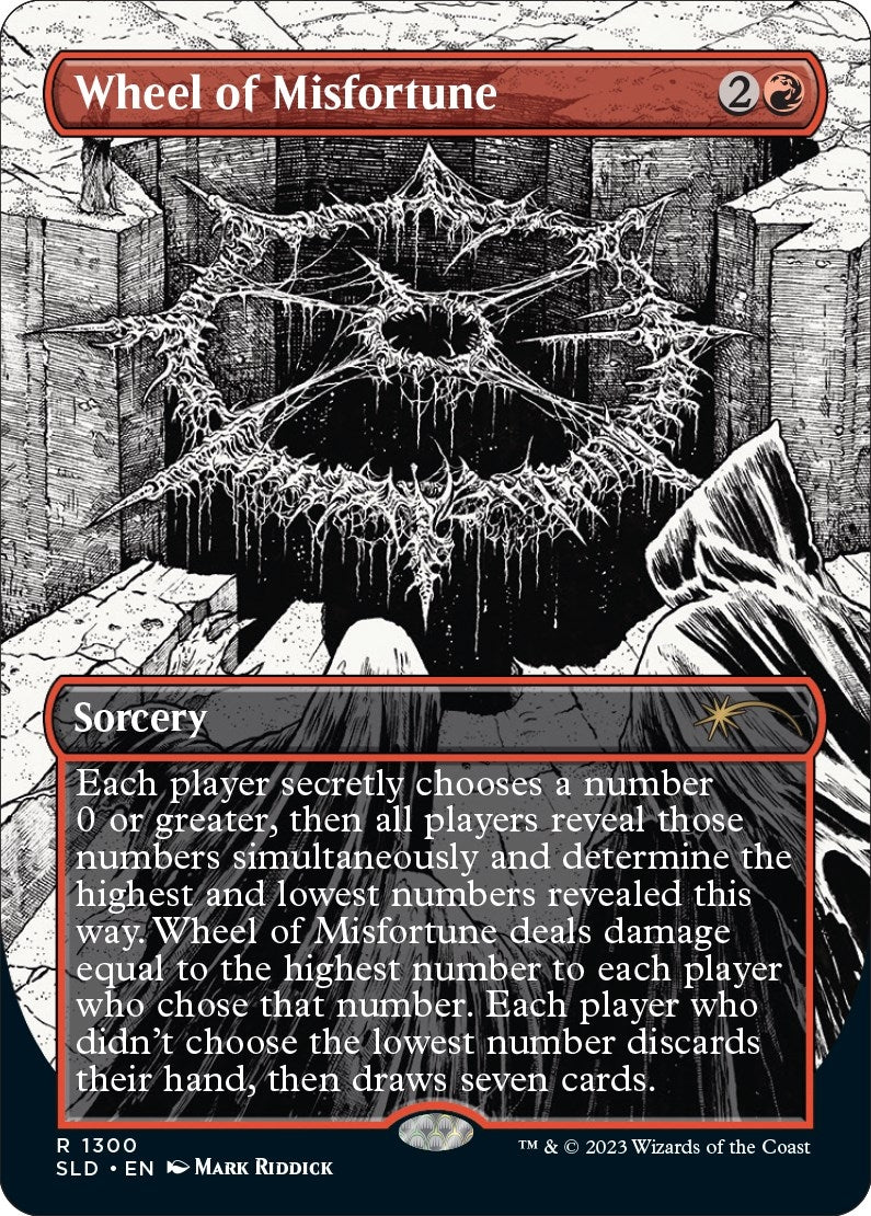 Wheel of Misfortune (1300) [SLD] - MTG Single