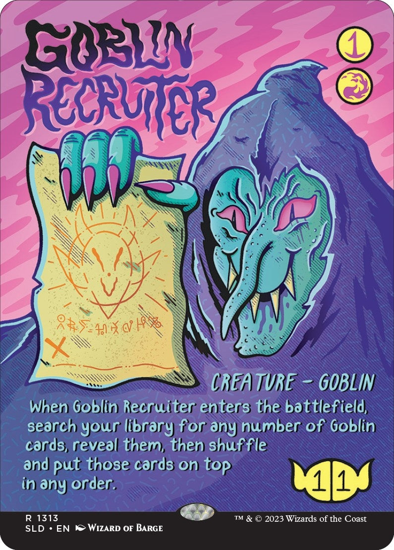 Goblin Recruiter (1313) [SLD] - MTG Single