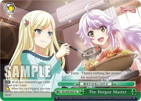 The Hotpot Master (69053) [RSL/S69] - Weiss Schwarz Single