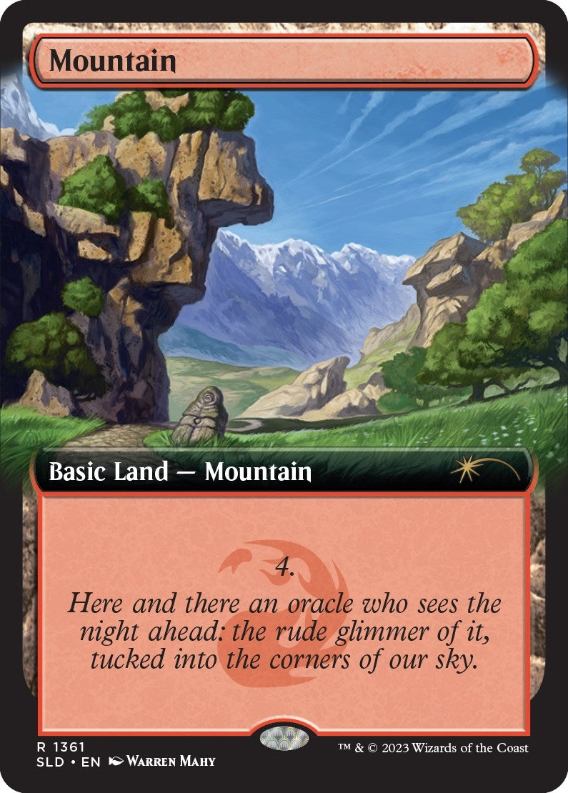 Mountain (1361) (1361) [SLD] - MTG Single