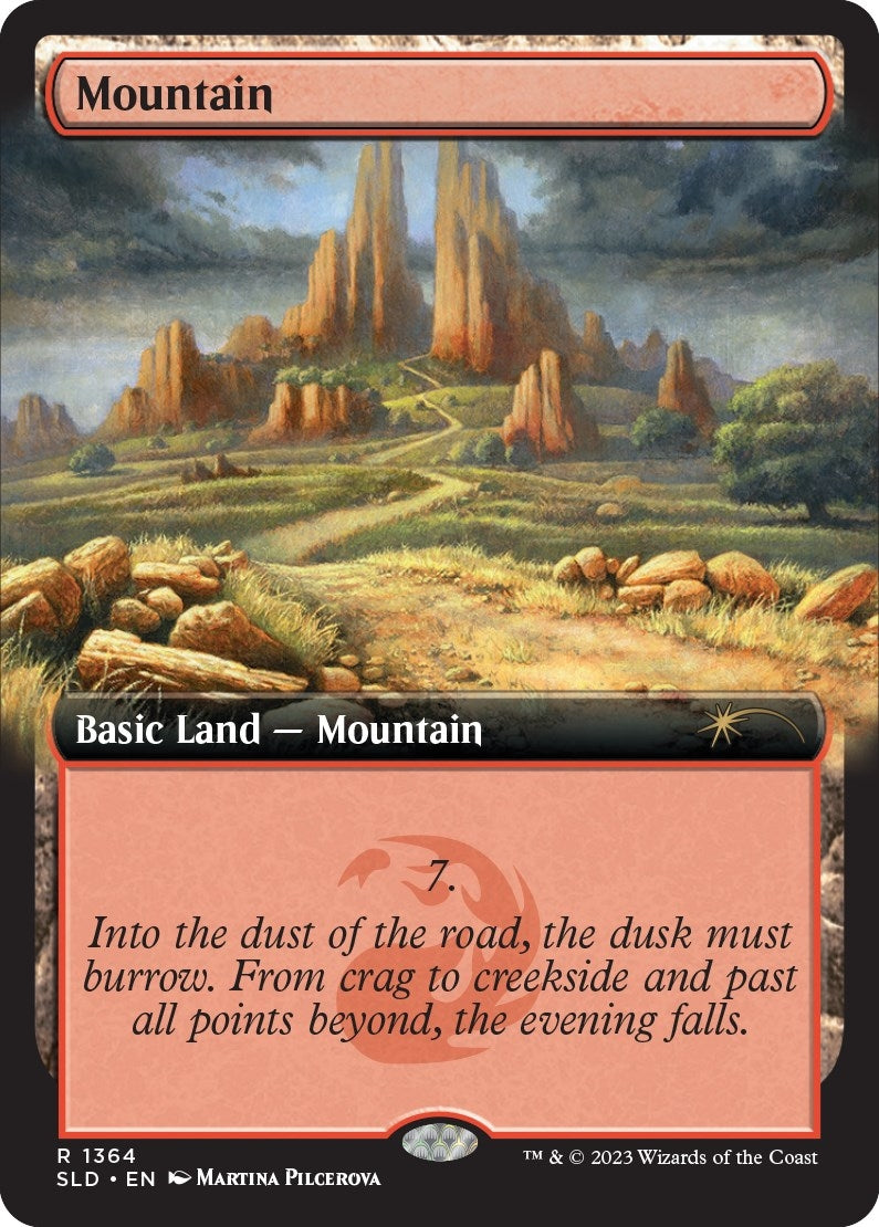 Mountain (1364) (1364) [SLD] - MTG Single