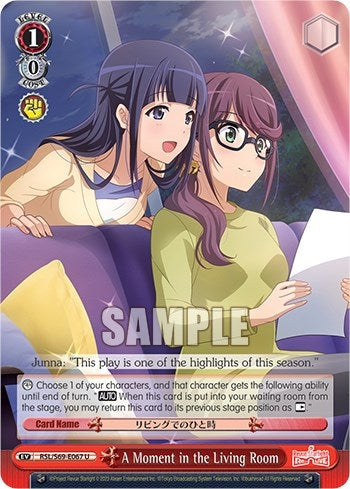A Moment in the Living Room (69067) [RSL/S69] - Weiss Schwarz Single