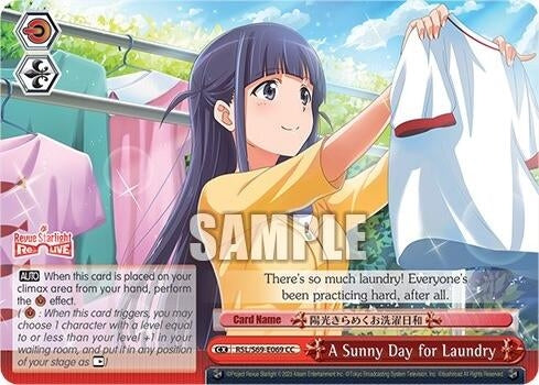 A Sunny Day for Laundry (69069) [RSL/S69] - Weiss Schwarz Single