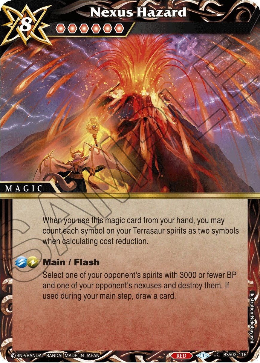 Nexus Hazard (2116) [BSS02] - Battle Spirits Saga Single