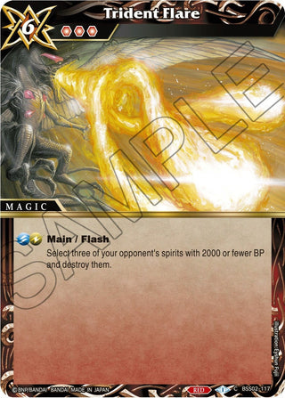 Trident Flare (2117) [BSS02] - Battle Spirits Saga Single