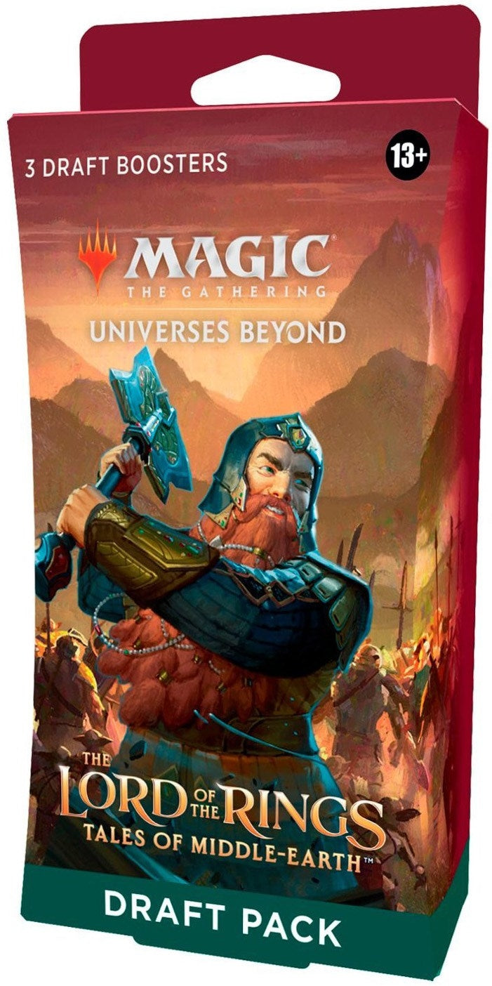 Universes Beyond: The Lord of the Rings: Tales of Middle-earth - Draft Booster Pack (3-Pack) [LTR] - MTG Sealed