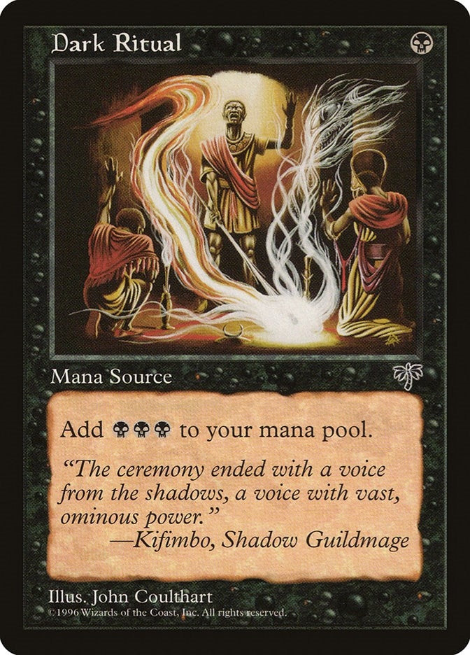 Dark Ritual [MIR] - MTG Single
