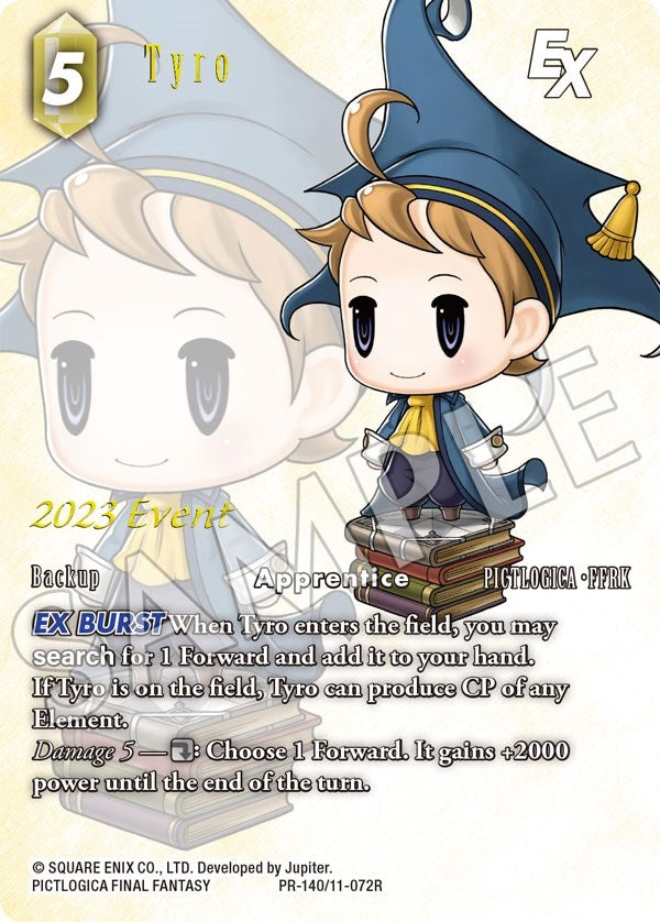 Tyro EX (140) [PR] - Final Fantasy TCG Single