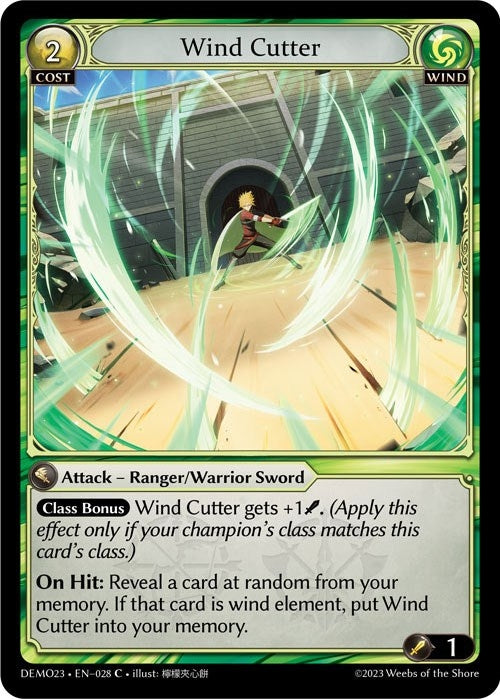 Image for Wind Cutter (028) [DEMO23]