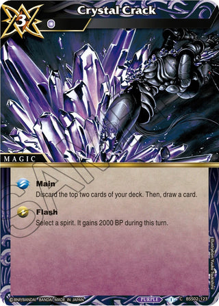 Crystal Crack (2123) [BSS02] - Battle Spirits Saga Single