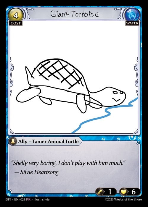 Image for Giant Tortoise (023) (Supporter Pack 1) - Grand Archive TCG