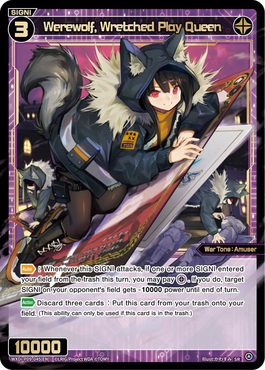 Werewolf Wretched Play Queen (9045) [WXDi-P09] - WIXOSS Single