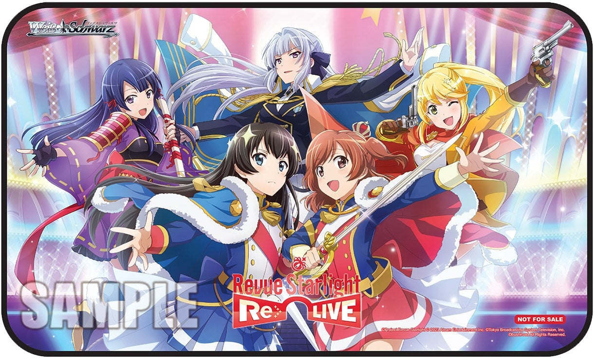 Weiss Schwarz Preorder Stitched Playmat - Revue Starlight -Re LIVE- - Playmats Sealed