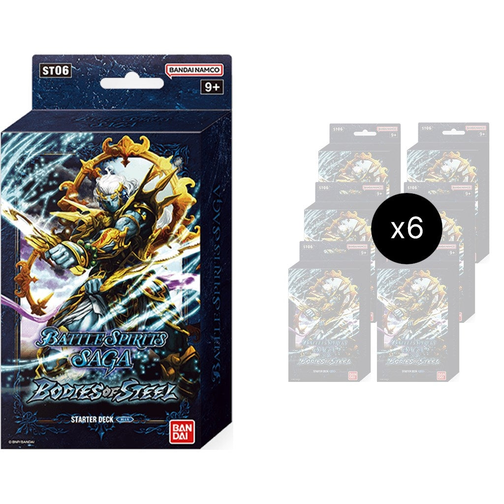 Starter Deck 06: Bodies of Steel Display [ST06] - Battle Spirits Saga Sealed