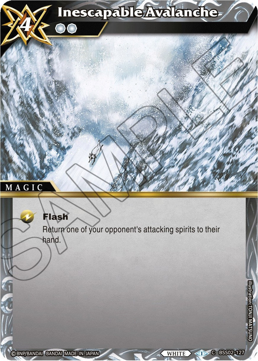 Inescapable Avalanche (2127) [BSS02] - Battle Spirits Saga Single