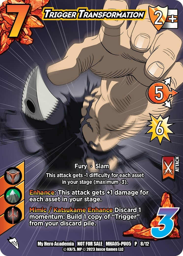 Trigger Transformation (Plus Ultra Pack 5) (5812) [MHAP] - UniVersus Single
