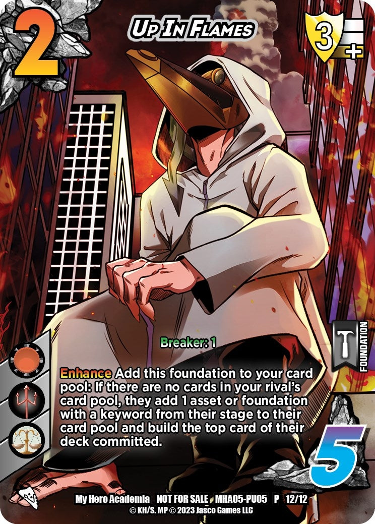 Up in Flames (Plus Ultra Pack 5) (51212) [MHAP] - UniVersus Single