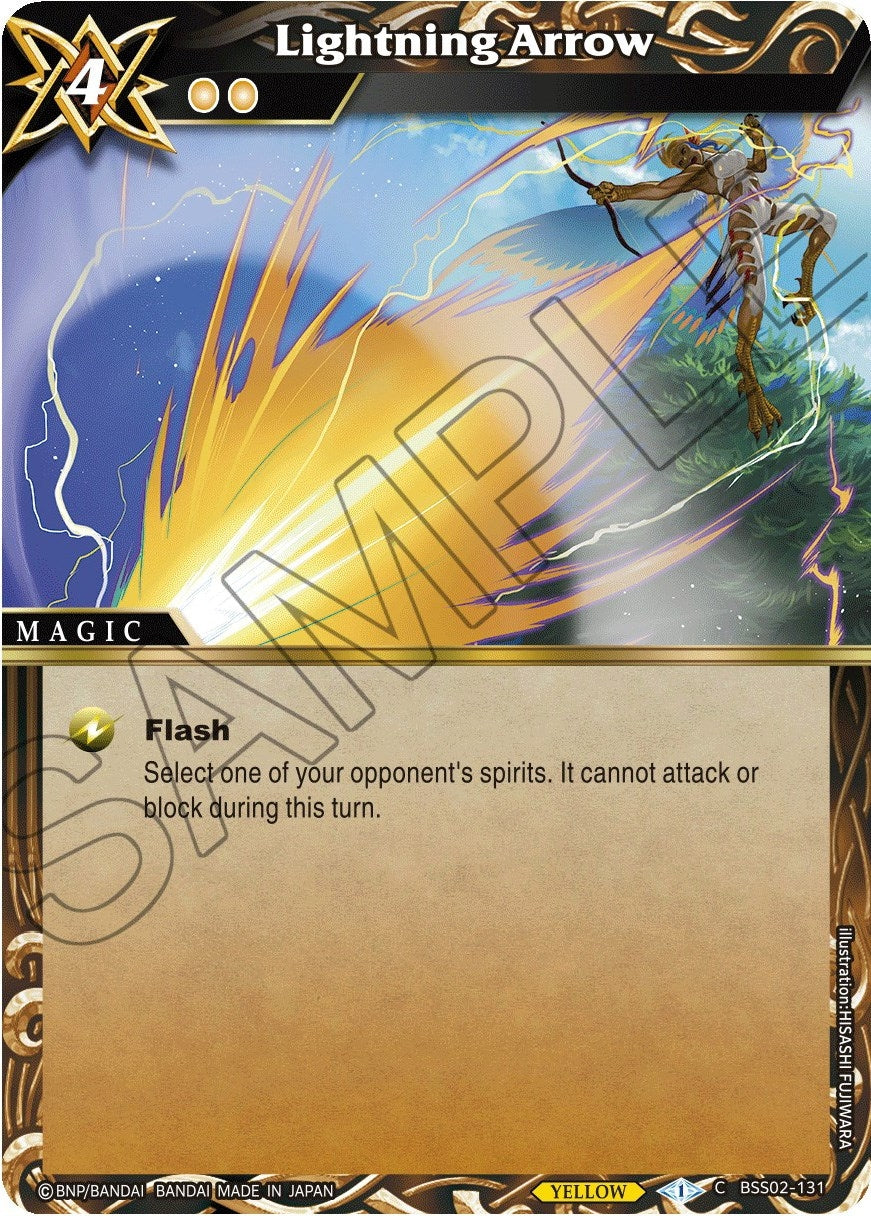 Lightning Arrow (2131) [BSS02] - Battle Spirits Saga Single