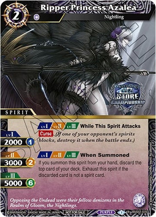 Ripper Princess Azalea (Championship Card Pack 2023 Vol. 2) (2035) [BSSP] - Battle Spirits Saga Single