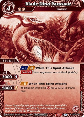 Blade Dino Parasaur (Event Pack Vol. 2) (1007) [LEP] - Battle Spirits Saga Single
