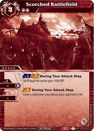 Scorched Battlefield (Event Pack Vol. 2) (1012) [LEP] - Battle Spirits Saga Single