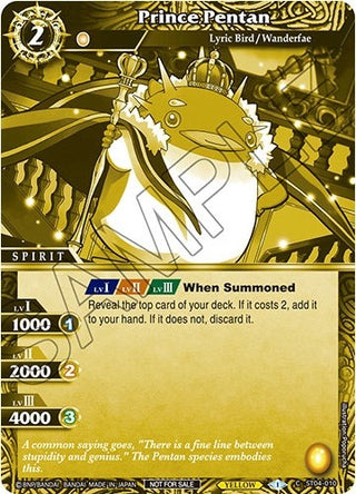 Prince Pentan (Event Pack Vol. 2) (4010) [LEP] - Battle Spirits Saga Single