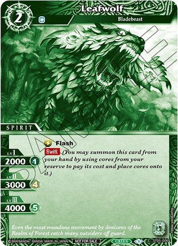 Leafwolf (Event Pack Vol. 2) (5006) [LEP] - Battle Spirits Saga Single