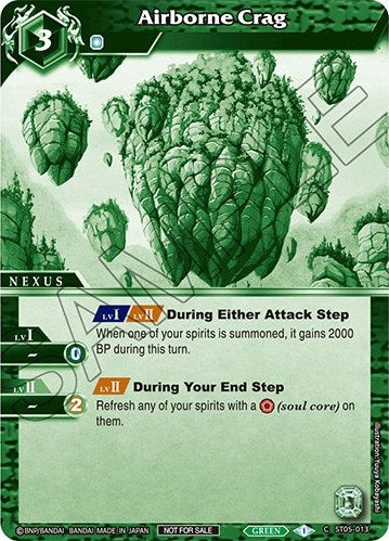 Airborne Crag (Event Pack Vol. 2) (5013) [LEP] - Battle Spirits Saga Single