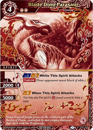 Blade Dino Parasaur (Finalist Card Set Vol. 2) (1007) [LEP] - Battle Spirits Saga Single