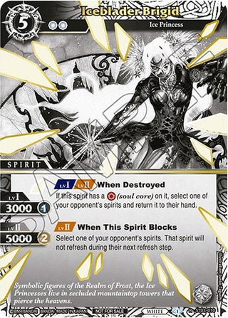 Iceblader Brigid (Finalist Card Set Vol. 2) (3010) [LEP] - Battle Spirits Saga Single