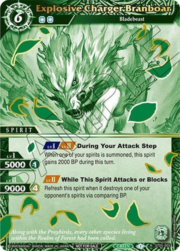 Explosive Charger Branboar (Finalist Card Set Vol. 2) (5005) [LEP] - Battle Spirits Saga Single