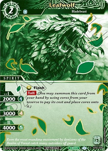 Leafwolf (Finalist Card Set Vol. 2) (5006) [LEP] - Battle Spirits Saga Single