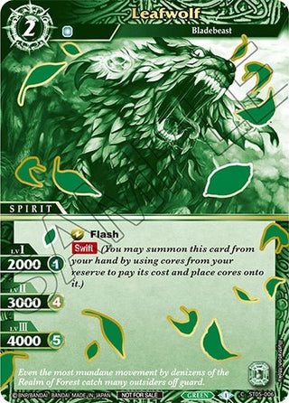Leafwolf (Finalist Card Set Vol. 2) (5006) [LEP] - Battle Spirits Saga Single