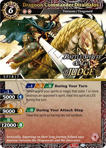 Dragoon Commander Diraidalos (Judge Pack Vol. 2) (2009) [BSSP] - Battle Spirits Saga Single