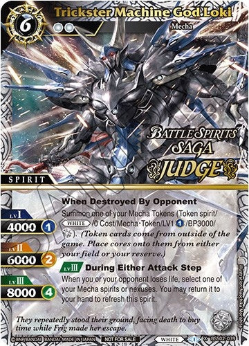 Trickster Machine God Loki (Judge Pack Vol. 2) (2039) [BSSP] - Battle Spirits Saga Single