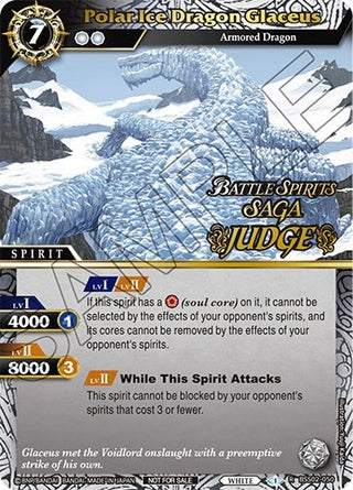 Polar Ice Dragon Glaceus (Judge Pack Vol. 2) (2050) [BSSP] - Battle Spirits Saga Single