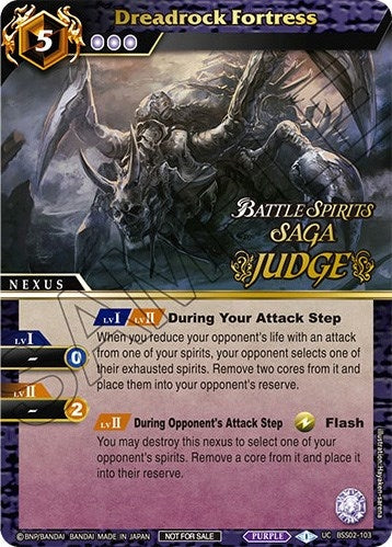 Dreadrock Fortress (Judge Pack Vol. 2) (2103) [BSSP] - Battle Spirits Saga Single