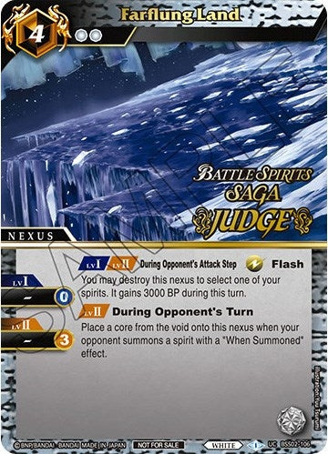 Farflung Land (Judge Pack Vol. 2) (2106) [BSSP] - Battle Spirits Saga Single